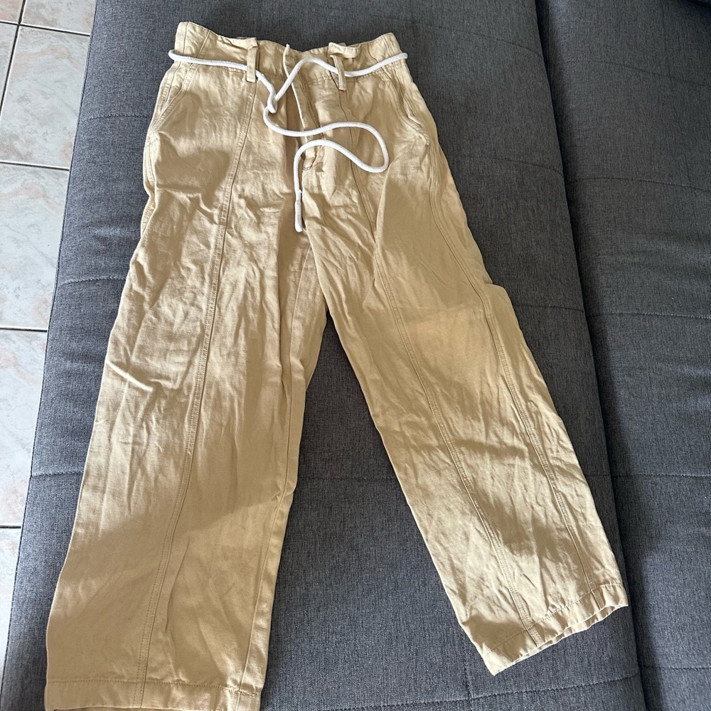 Vince paper bag (draw string) pants Size 8
